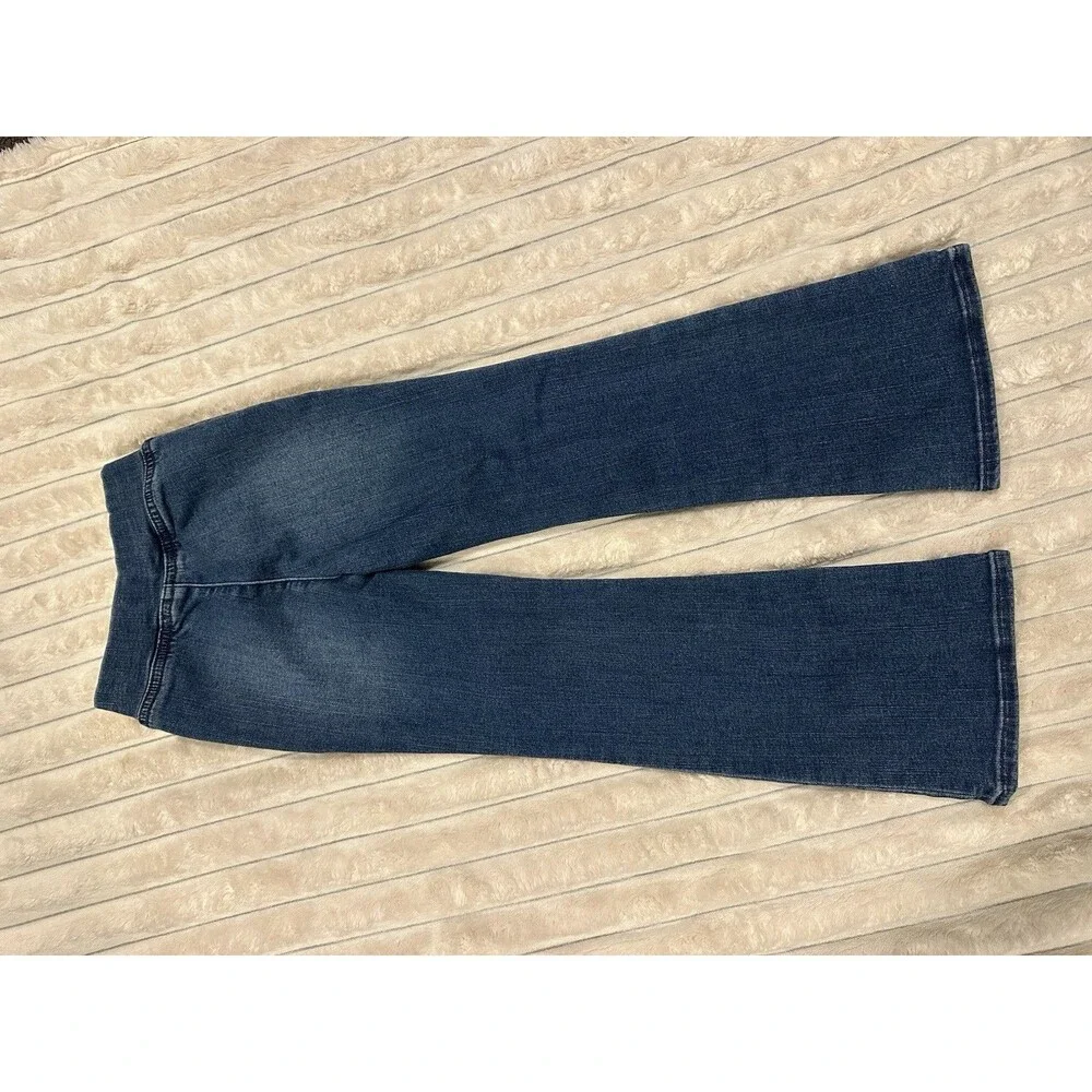 Gap Girls ‘70 Flare Pull-on Denim Jeans Size 6 NWOT